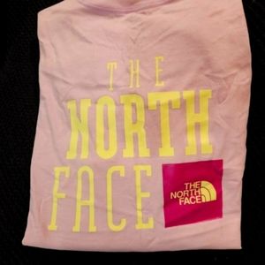 NWT a women's LG purple and yellow tee by the north face.